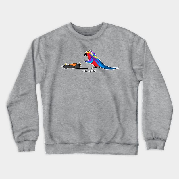 krav macaw Crewneck Sweatshirt by paintbydumbers